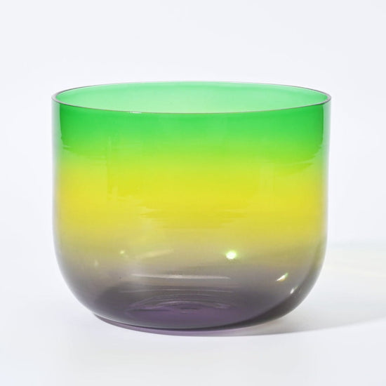 Alchemy Clear Rainbow F Note Crystal Singing Bowl - clear rainbow bowl - On sale