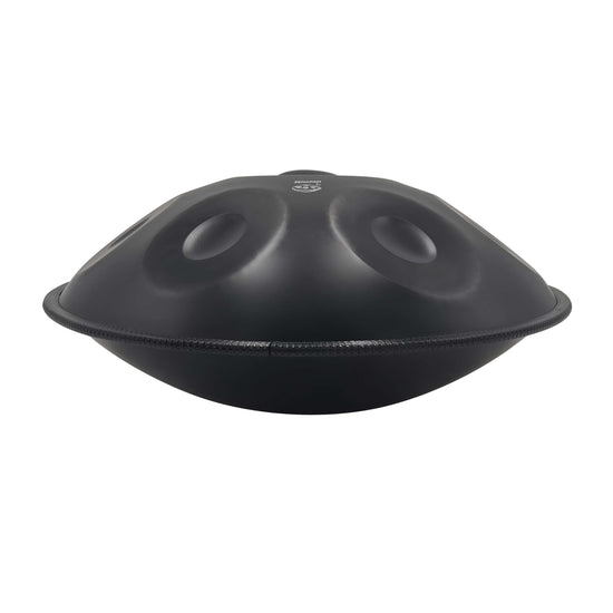 Handpan 9 note noir - Re mineur, frequence 432hz, frequence 440hz, hang drum, jouer handpan, handpan drum, handpan instrument, handpan store, ZenaPan